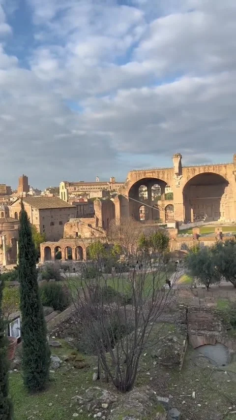 While I was on vacation in a city. with a beautiful view 動画素材 244087754