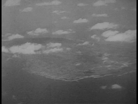 While the US Army makes advances in the Pacific Theater, a Japanese" narrator Video stock 75190714