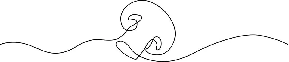 A whimsical illustration of a small, smiling cloud with a face Vector Stock Illustration