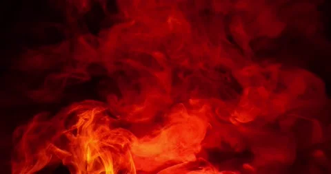 Whimsical movement of colored puffs of smoke against a dark background. 库存影片 146531300