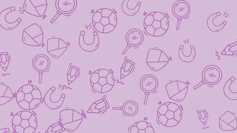 Whimsical Pattern of Lucky Charms - A Playful Background. Stock Footage 320149699