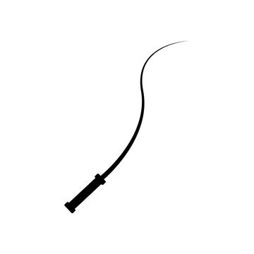 Whip icon vector Stock Illustration