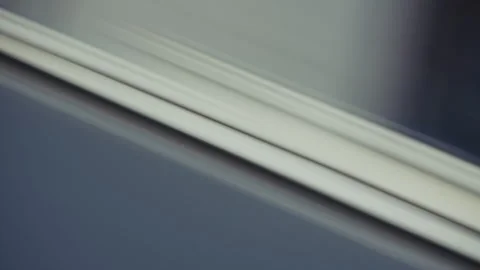 Whip Pan Effect Distorting Building Details Into Motion Streaks Stock Footage 304910791