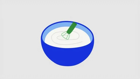 Whipped Cream Mixing Stock Footage 341316331