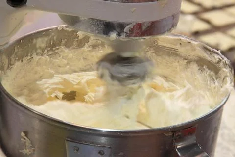 Whipped cream Stock Photos