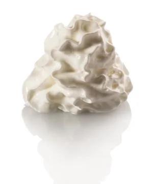 The whipped cream Stock Photos