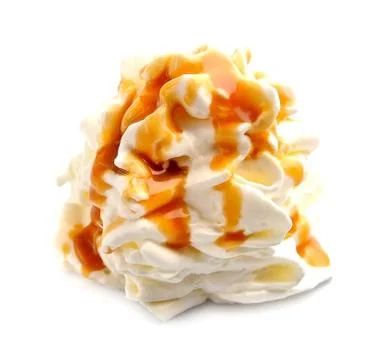 Whipped cream . Stock Photos