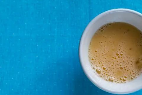 Whipped egg Stock Photos