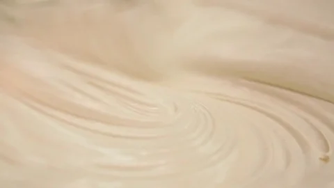 Whipping cream Stock Footage 77050645