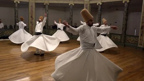 Whirling Dervish Final Act. Stock Footage 114449701