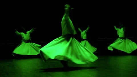 Whirling dervish Stock Footage 170334401