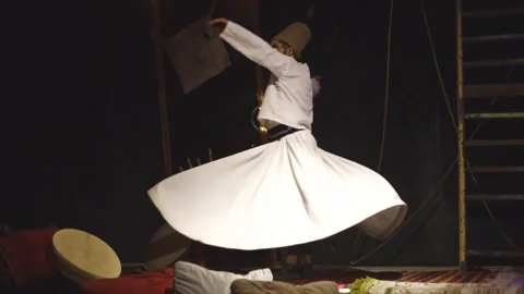Whirling dervish Stock Footage 290496044