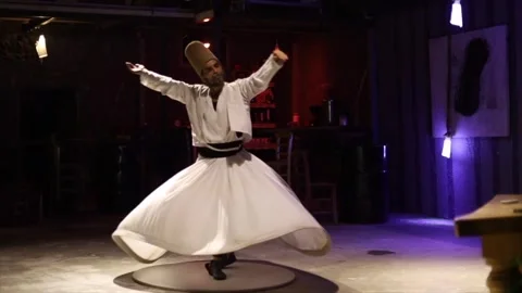 Whirling dervish Stock Footage 290497072