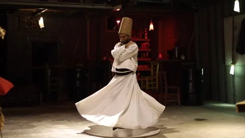 Whirling dervish Stock Footage 290497073