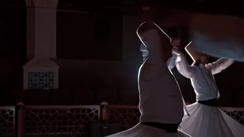 Whirling Dervish, Mevlana Stock Footage 252131000