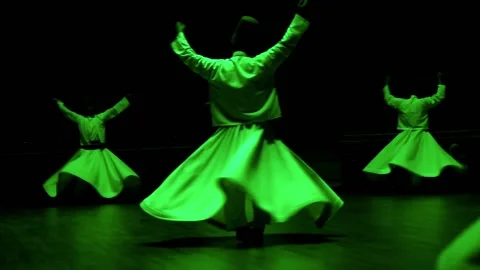 Whirling Dervishes Stock Footage 170333186