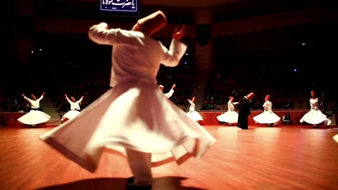 Whirling Dervishes Stock Footage 170335366