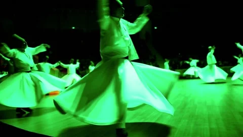 Whirling Dervishes Stock Footage 170335420