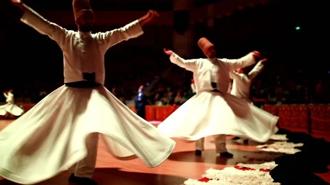 Whirling Dervishes Stock Footage 170335501
