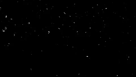 Whirling snow on a dark background Stock Footage 75811746