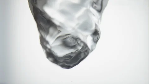 Whirling vortex with clean white background Stock Footage 100592955