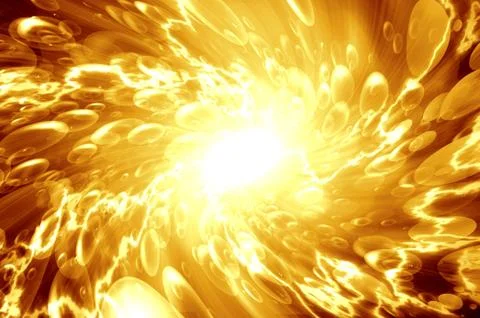 Whirlpool bubbles Stock Photos
