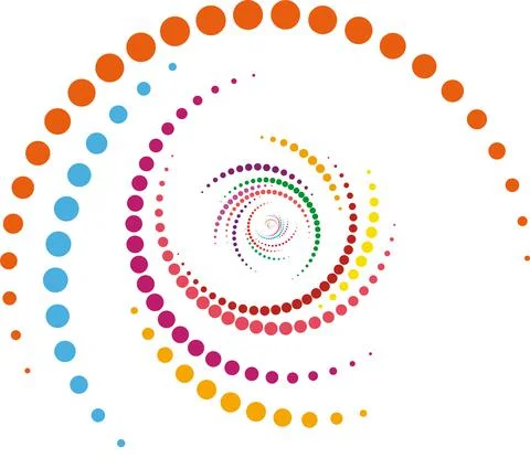 Whirlpool dot Illustration