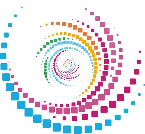 Whirlpool dot Illustration