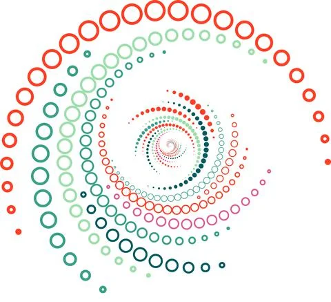 Whirlpool dot Illustration