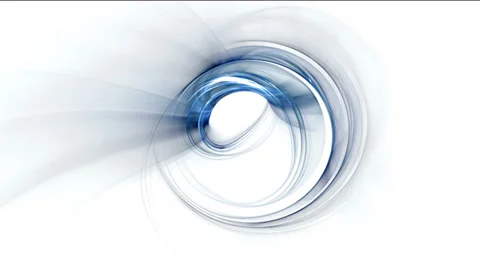 Whirlpool, Dynamic Blue Rotational Motion Video stock 36045933
