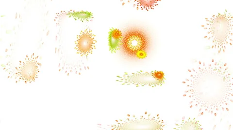 Whirlpool Of Flowers 動画素材 37520685