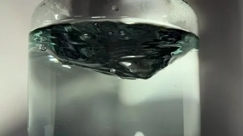 A whirlpool in a jar Stock Footage 257481379