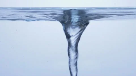 Whirlpool - levelling off 5 Stock Footage 11900360