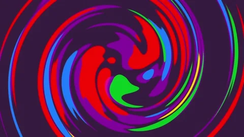 Whirlpool Motion Circle Gradient Background Stock Footage 132207472