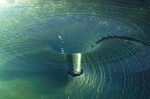 Whirlpool Water Vortex Stock Photos