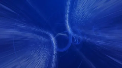 Whirlwind World 4K Loop Blue Stock Footage 168528019