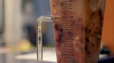 Whisk in a blender at slow motion Video stock 58519109