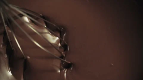 Whisk Hot Melted Chocolate Видео 51594801