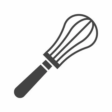 Whisk icon vector image. Stock Illustration