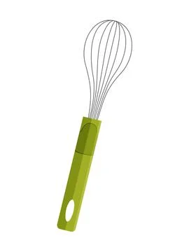 Whisk isolated on white background. Vector illustration. Stock Illustration