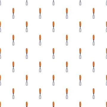Whisk kitchen utensil seamless flat pattern background Stock Illustration
