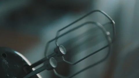 Whisk for whipping in slow motion. Stock Footage 86352687