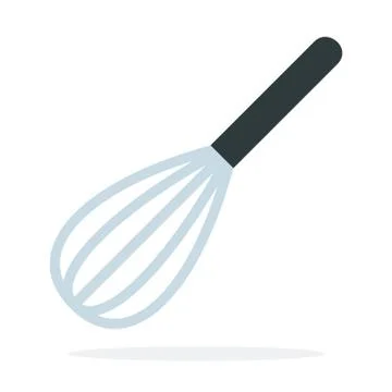 Whisk for whipping vector flat isolated Illustrazione stock
