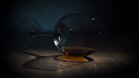Whiskey alcoholism and depression Stock Footage 61782391