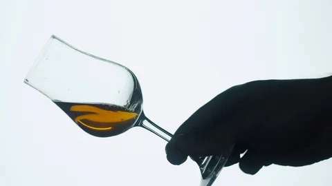 Whiskey glass Stock Footage 121411698