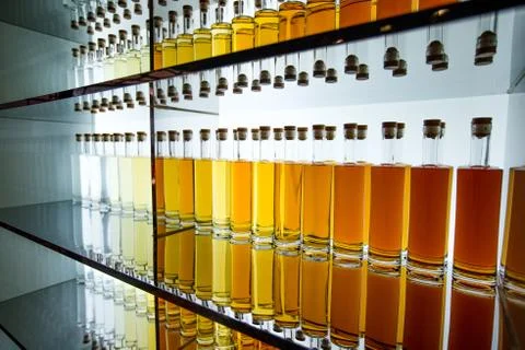 Whiskey rack Stock Photos