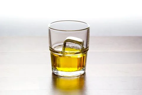 Whiskey on the rocks Foto stock