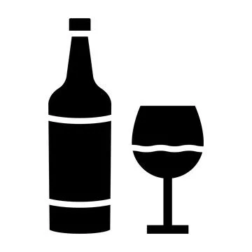 Whiskey Vector Icon Design Illustration Stock Illustration