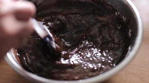 Whisking Chocolate Stock Footage 51859493