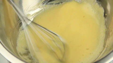 Whisking Eggs Stock Footage 33864003